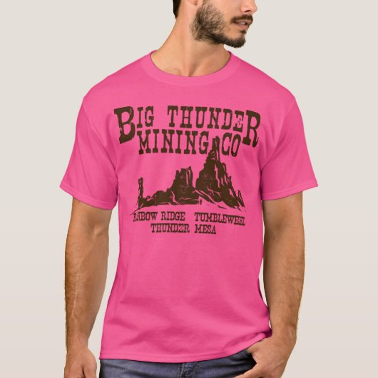 Big Thunder Mining Co. T-shirt (Voorkant)