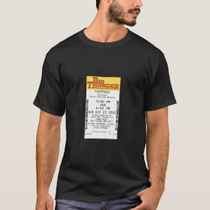 Big Thunder Mountain Fastpass 2022 . T-shirt