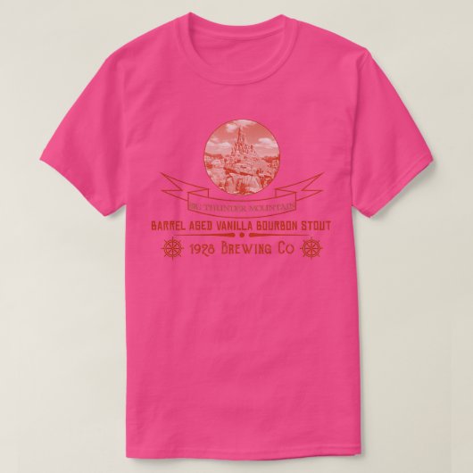 Big Thunder Mountain Railroad Stout T T-shirt (Design voorkant)