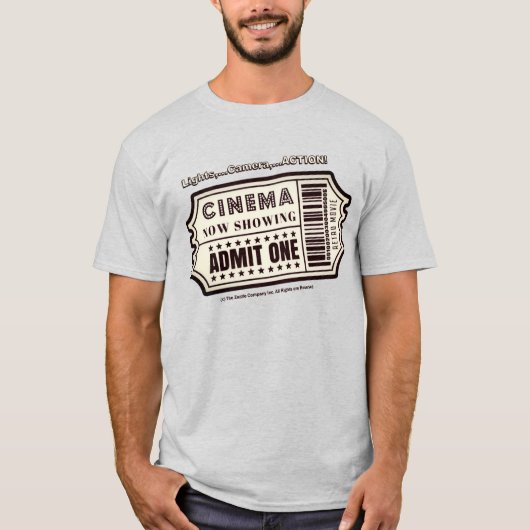 "BIG Ticket" grafisch T-shirt (Voorkant)