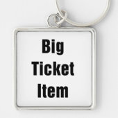 Big Ticket-object Sleutelhanger (Voorkant)