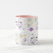 Big Time and Space Mandala Patchwork Coffe Mok (Midden)