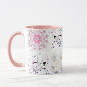 Big Time and Space Mandala Patchwork Coffe Mok (Links)