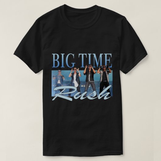 Big Time Rush Blue T-shirt (Design voorkant)