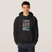 Big Time Rush Cassetterobband Hoodie (Voorkant volledig)
