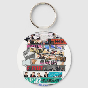 Big Time Rush Cassetterobband Sleutelhanger