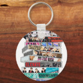 Big Time Rush Cassetterobband Sleutelhanger (Voorkant)
