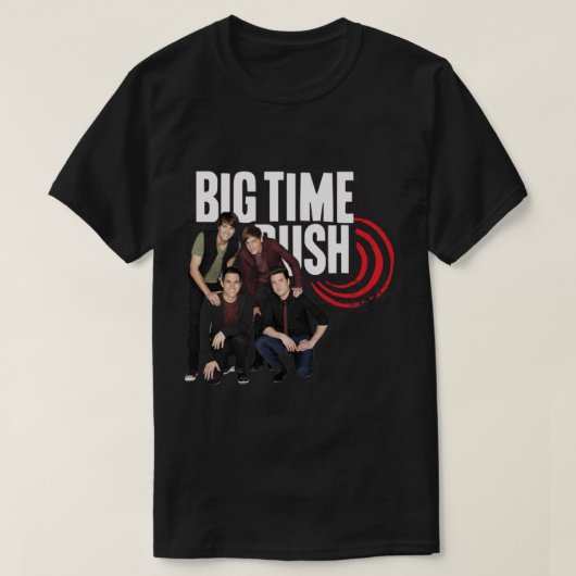 Big Time Rush logo en leden T-shirt (Design voorkant)
