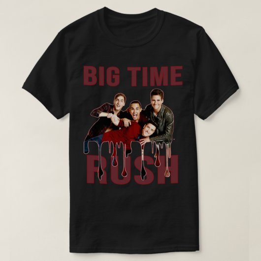 Big Time Rush Saved 2021 member T-shirt (Design voorkant)