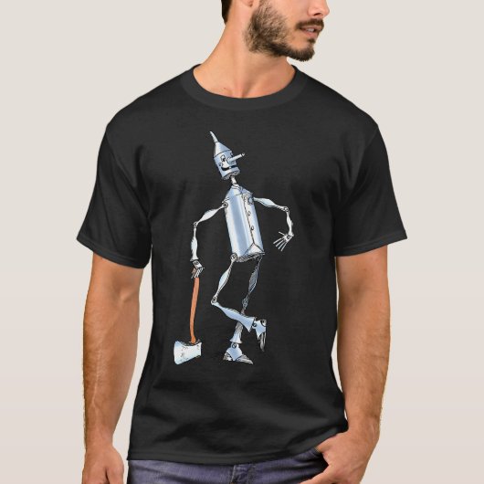 Big Tin Man De tovenaar van OZ Tinman T-shirt (Voorkant)