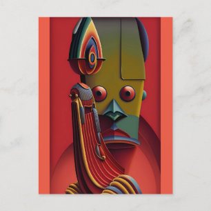 Big Tin Tan Tong II Ken Gage Art Briefkaart