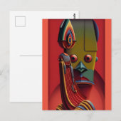 Big Tin Tan Tong II Ken Gage Art Briefkaart (Voorkant / Achterkant)