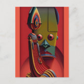 Big Tin Tan Tong II Ken Gage Art Briefkaart (Voorkant)