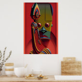 Big Tin Tan Tong II Ken Gage Art Poster (Keuken)