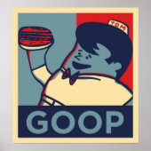 Big Tom voor President Poster (Voorkant)