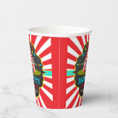 Big Top Circus Carnival Chalkboard 1ste verjaardag Papieren Bekers (Rechts)