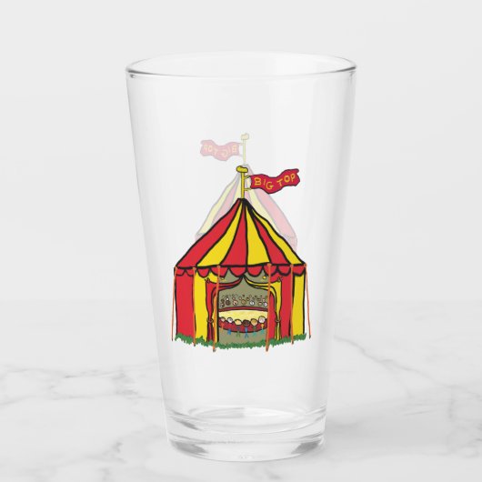 Big Top Circus Tent Glas (Voorkant)
