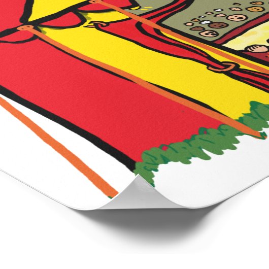 Big Top Circus Tent Poster (Hoek)