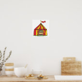 Big Top Circus Tent Poster (Keuken)