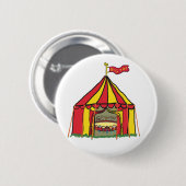 Big Top Circus Tent Ronde Button 5,7 Cm (Voorkant /achterkant)