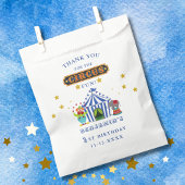 Big Top Kom Een Kom Alle 1e Verjaardag Circus Bedankzakje