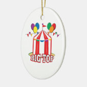 Big Top Tent Keramisch Ornament (Links)
