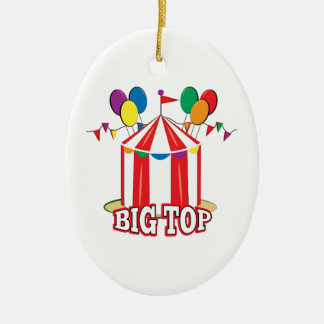Big Top Tent Keramisch Ornament