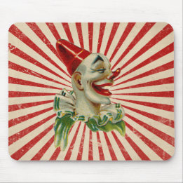 Big Top Vintage Laughing Clown Muismat