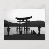 Big Torii op Sunset Briefkaart (Voorkant)