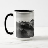 Big Tree in Pine Forest in the Mist Mok (Links)