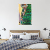 Big Trees Lodge in de Mariposa Grove Canvas Afdruk (Insitu (Slaapkamer))