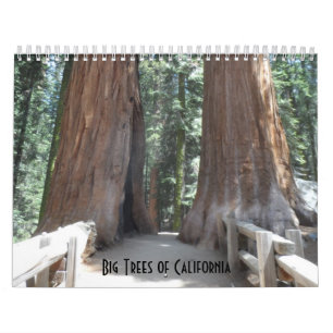 Big Trees van Californië Kalender