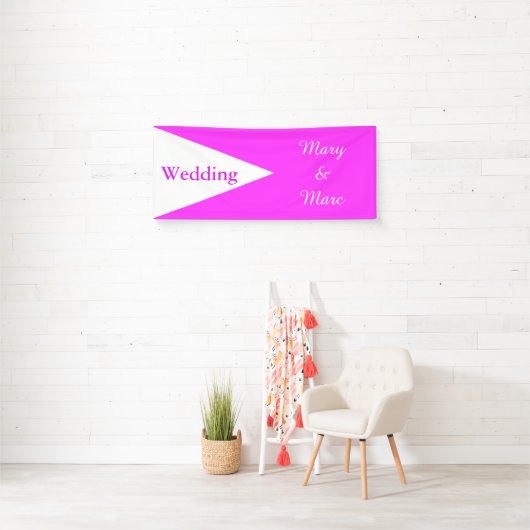 BIG TRIANGLE Wit + uw ideeën Spandoek (Insitu)