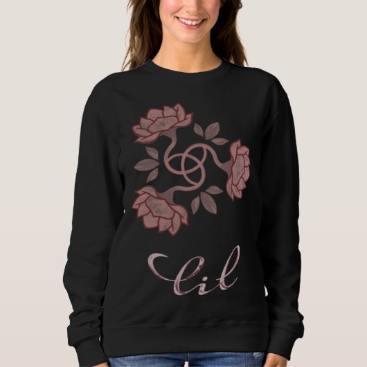 Big Triquetra Sorority Reveal Big Little for Lil S Trui (Voorkant)