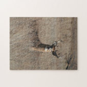 Big Trophy Buck Deer Camo Jigzaag Puzzle. Legpuzzel (Horizontaal)