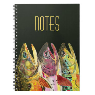 Big Trout Fly Fisherman's Notitieboek
