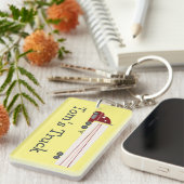 Big Truck 18 Wheeler Semi Rig BIEDT IT AAN Sleutelhanger (Voorkant Rechts)