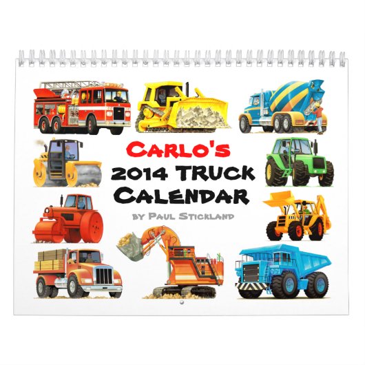 Big Truck Calendar 2016 Kalender (Hoes)