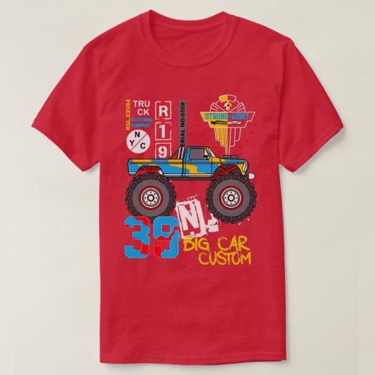 Big Truck Custom T-shirt (Design voorkant)