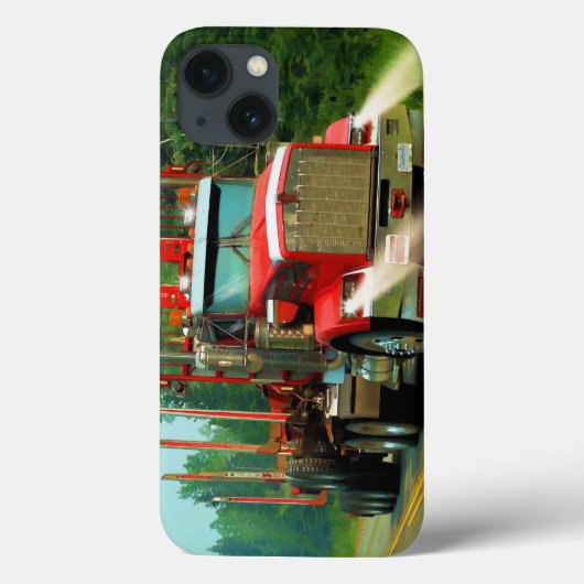 Big Truck en Highway Art voor vrachtwagenliefhebbe Case-Mate iPhone Case (Achterkant)