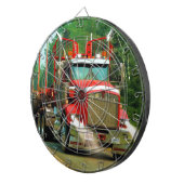 Big Truck en Highway Art voor vrachtwagenliefhebbe Dartbord (Voorkant Rechts)