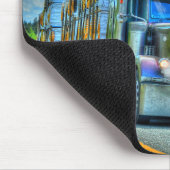 Big Truck en Highway Art voor vrachtwagenliefhebbe Muismat (Hoek)