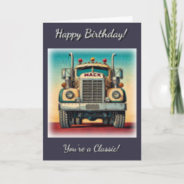 Big Truck Je bent een klassieke verjaardag Kaart