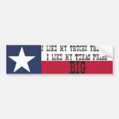 Big Trucks - Big Texas Pride Bumpersticker (Voorkant)