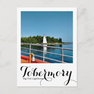 Big Tub Lighthouse Tobermory Ontario Canada Briefkaart