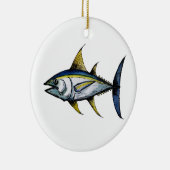 Big Tuna Fish Keramisch Ornament (Rechts)