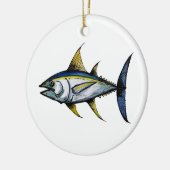 Big Tuna Fish Keramisch Ornament (Links)
