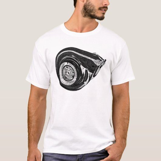 Big Turbo T-Shirt van BoostGear.com (Voorkant)
