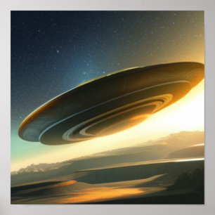 Big UFO Concept Poster