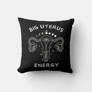 Big Uterus Energy Feminist Kussen